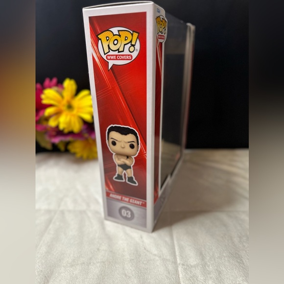 New Funko Pop! Slam Cover w/Case WWE Andre the Giant WrestleMania III Exclusive - Picture 3 of 10